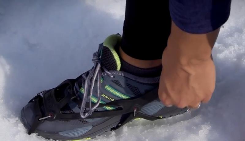 نانو اسپایک تجهیزی برای امکان دویدن و پیاده روی در روزهای برفی ویخبندان
